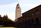 Hoover Tower, Stanford University digital painting