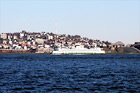 Ferry in Puget Sound, Seattle digital painting