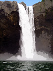 Snoqualmie Falls Waterfall digital painting