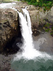 Tall Snoqualmie Falls in Washington digital painting