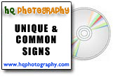 unique & common signs stock photo cd