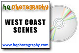 west coast scenes stock photo cd