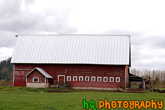 Side of Red Barn