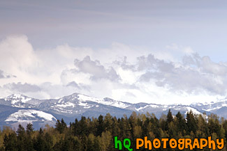 Cascade Foothills & Clouds