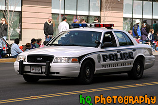 Police Car in Parade