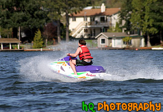 Kid on Jet Ski