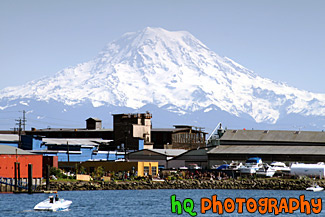 Mt. Rainer From Tacoma Sound