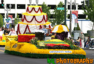 Boy & Cake Float