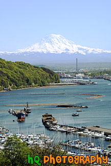 Commencement Bay & Mt. Rainier