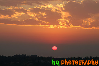 Scenic Sky and Sunset