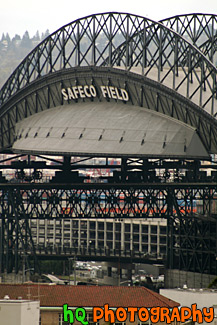 Close Up of Safeco Field Building