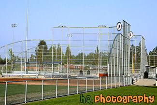 Baseball Field Backstop