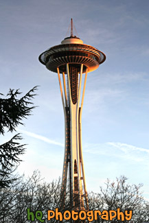 Space Needle During Sunset