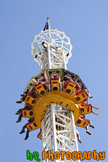 Panic Ride at Silverwood Theme Park