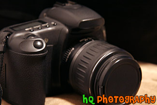 Black SLR Camera