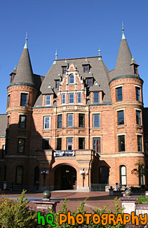 Front of Stadium High School