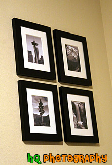 Framed Pictures on Wall