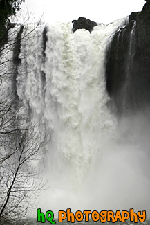 Snoqualmie Falls Waterfall Large Flow