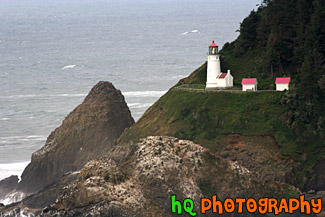 Heceta Head Lighthouse Close Up