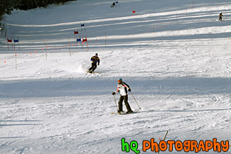 People Skiing