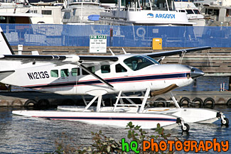 Plane Boat Starting Up