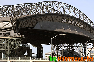 Front of Safeco Field Building