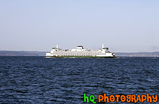 Ferry Boat & Blue Sky