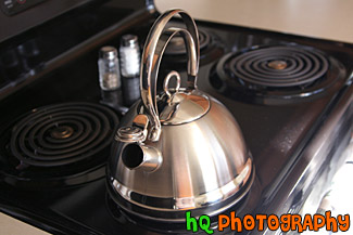 Silver Tea Kettle