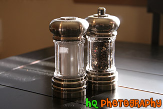 Salt & Pepper Shaker Close Up