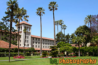 Mission Gardens & Nobili Hall , Santa Clara University