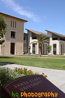 Santa Clara University Sign