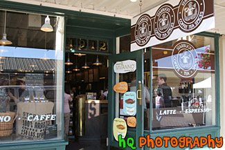 Close Up of Original Starbucks