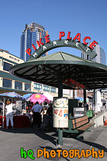 Pike Place Market Sign