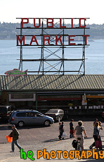 Public Market, People, & Puget Sound