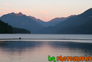 Lake Cresent During Sunset