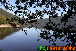 Lake Cresent Reflections & Silhouette