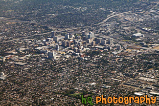 Aerial Downtown San Jose, California