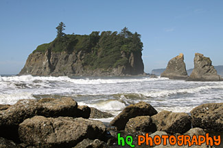 Ruby Beach Sea Stacks