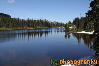 Reflection Lake in Mt. Rainier National Park