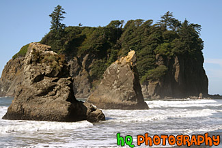 Ruby Beach Sea Stacks & Waves