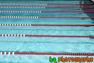 Lanes of a Swimming Pool