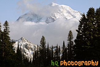 Mt. Rainier in Clouds