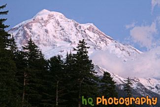 Mt. Rainier &  Sunset Glow