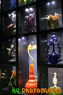 Glass Art Display