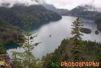 Clouds, Fog & Diablo Lake