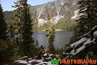 Eunice Lake, Snow & Mountain