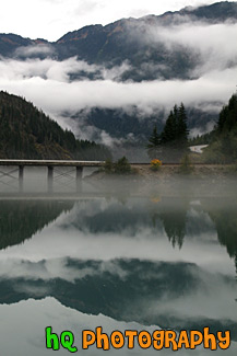 Diablo Lake & Mountain Reflection