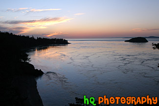 Deception Pass Ocean Sunset