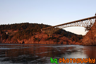 Deception Pass During Sunset