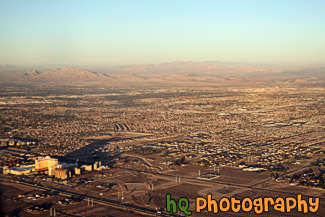 Aerial View of Las Vegas